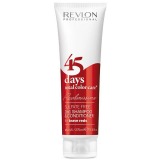 2in1 Sampon si Balsam - Revlon Professional 45 Days Total Color Care Brave Reds 275 ml